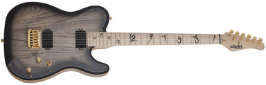 Schecter Meegs PT EX Coal Chamber Electric Guitar, Charcoal Burst 869-SHC