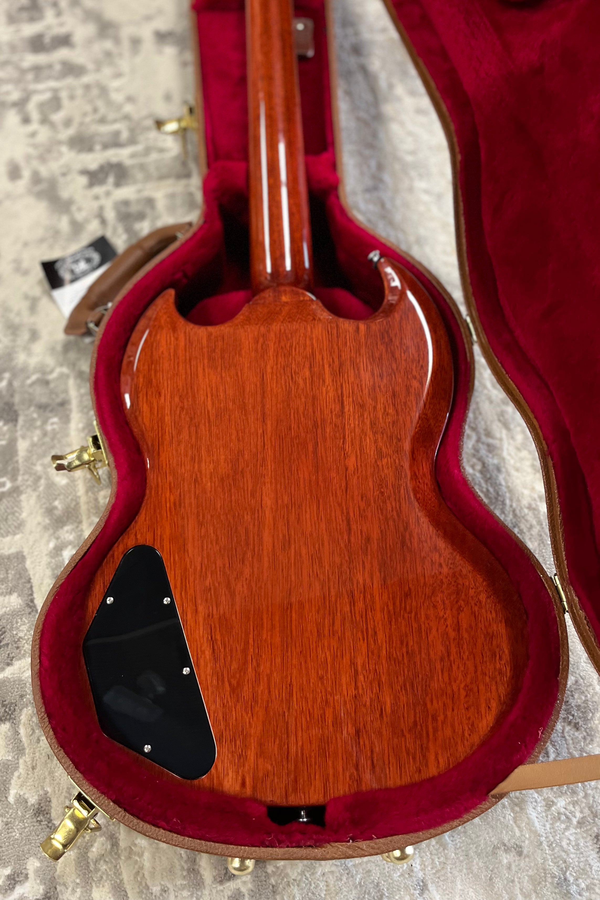 Gibson USA Tony Iommi Monkey SG Special in Vintage Red SGTI21VCCH SERIAL NUMBER 217410443 - 6.6 LBS