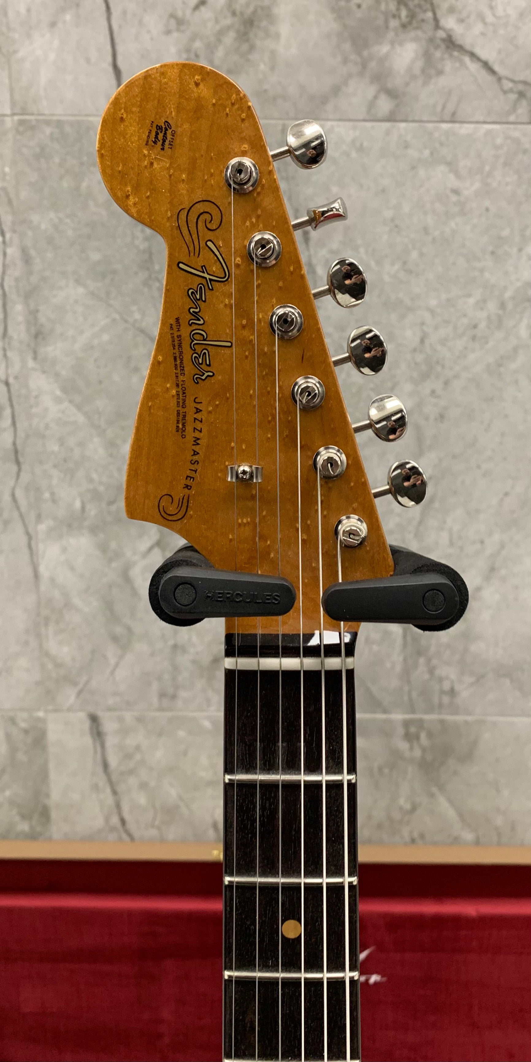 Fender Custom Shop Left Handed 62 Jazzmaster Artisan KOA NOS Aged Natural 9231013223 SERIAL NUMBER CZ577792 8.6 LBS
