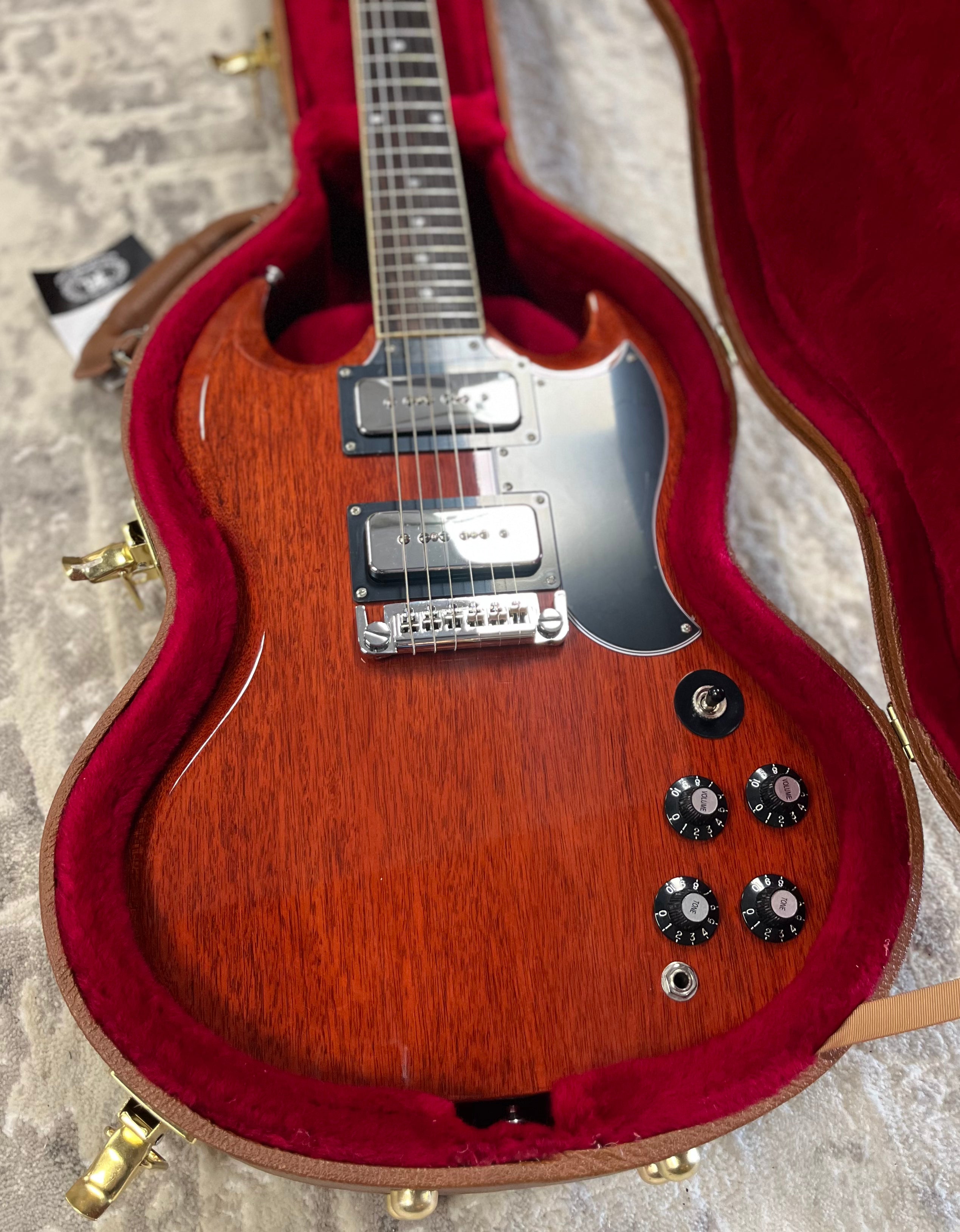 Gibson USA Tony Iommi Monkey SG Special in Vintage Red SGTI21VCCH SERIAL NUMBER 217410443 - 6.6 LBS