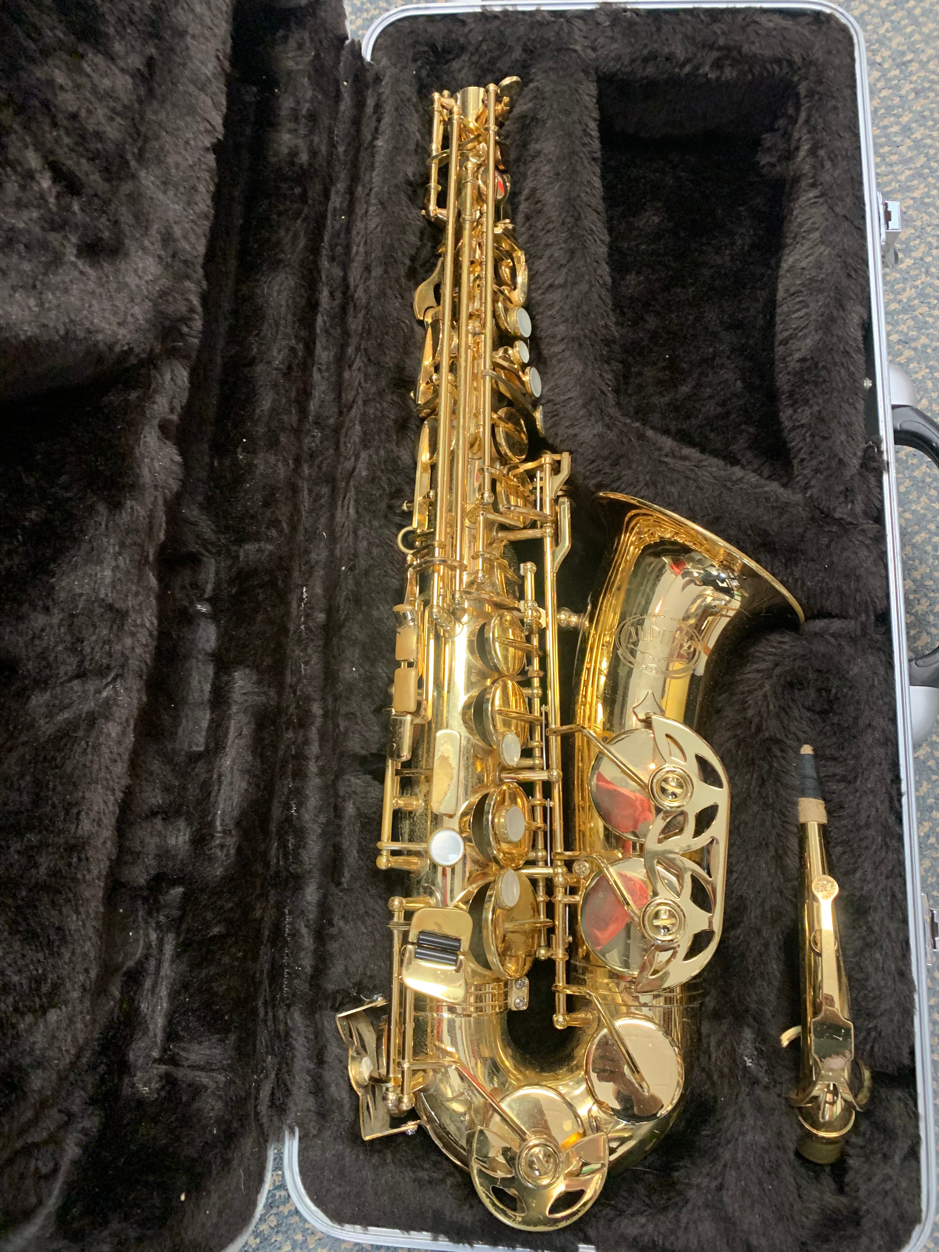 USED JUPITER ALTO SAXOPHONE AS IS WITH CASE