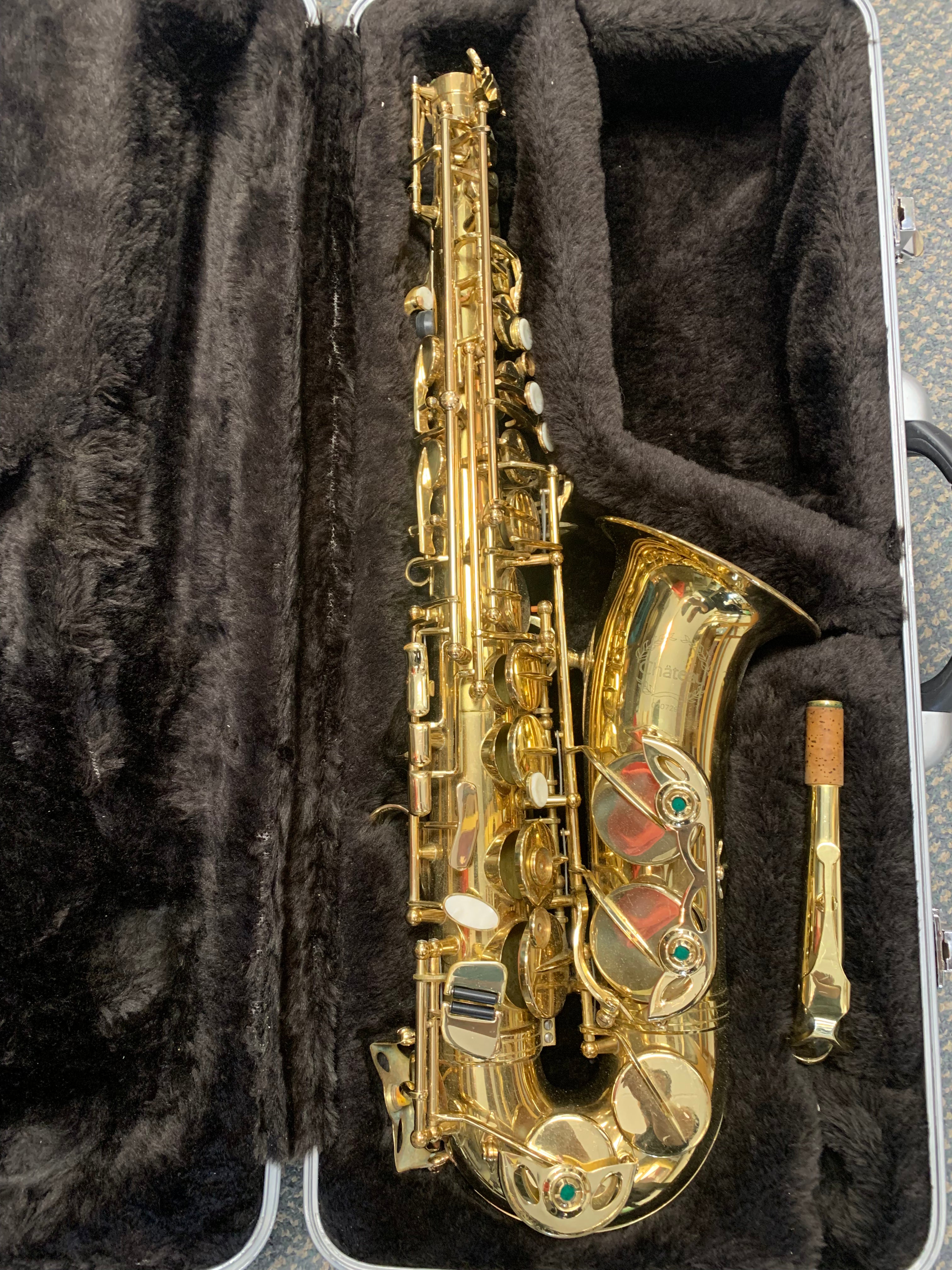 USED CHATEAU ALTO SAXOPHONE AS IS WITH CASE