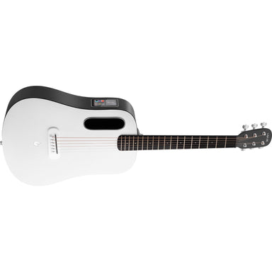Lava Music ME Play 36” Acoustic / Electric Guitar With Gig Bag, Nightfall / Sail White L9200001
