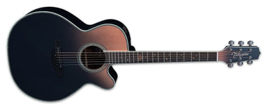 Takamine 2024 Limited Edition Solar System Acoustic / Electric Guitar With Case, Gloss Penumbra Blue Fade LTD2024