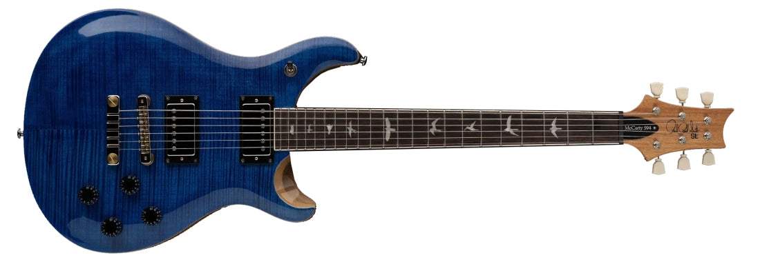 PRS Guitars SE McCarty 594 Electric Guitar with Gigbag - Faded Blue 111947::FE: