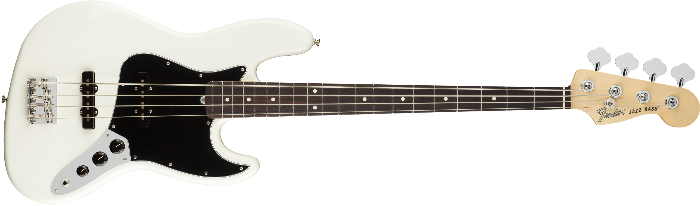 Fender American Performer Jazz Bass Rosewood Fingerboard - Arctic White 0198610380