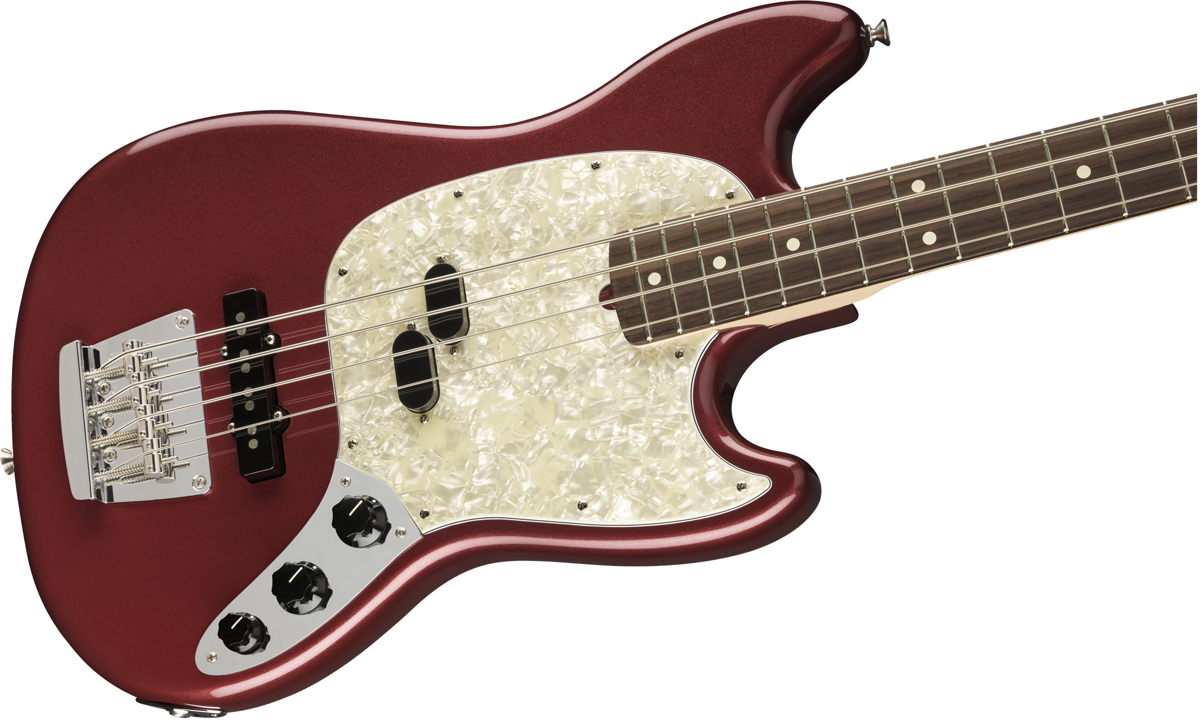 Fender American Performer Mustang Bass Rosewood Fingerboard - Aubergine 0198620345