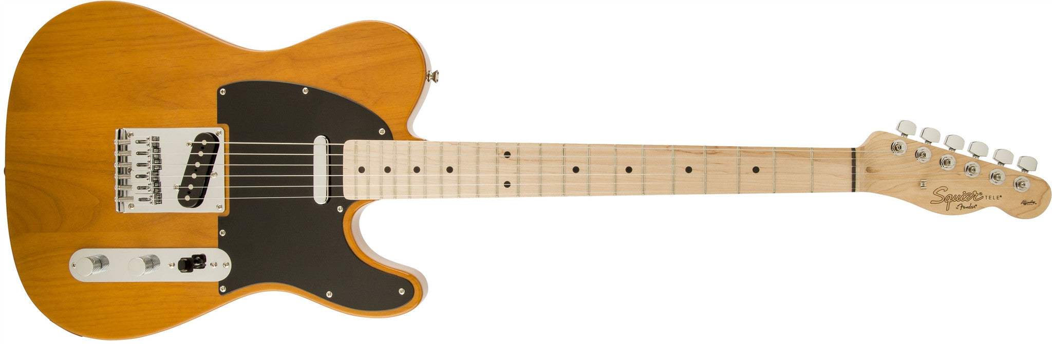 Squier Affinity Series Telecaster, Maple Fingerboard, Butterscotch Blonde 310203550