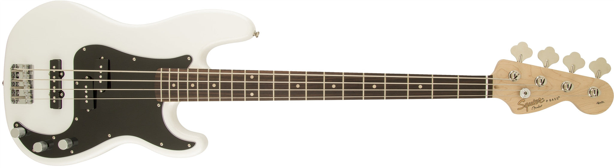 Squier Affinity Series Precision Bass, PJ Olympic White 0370500505