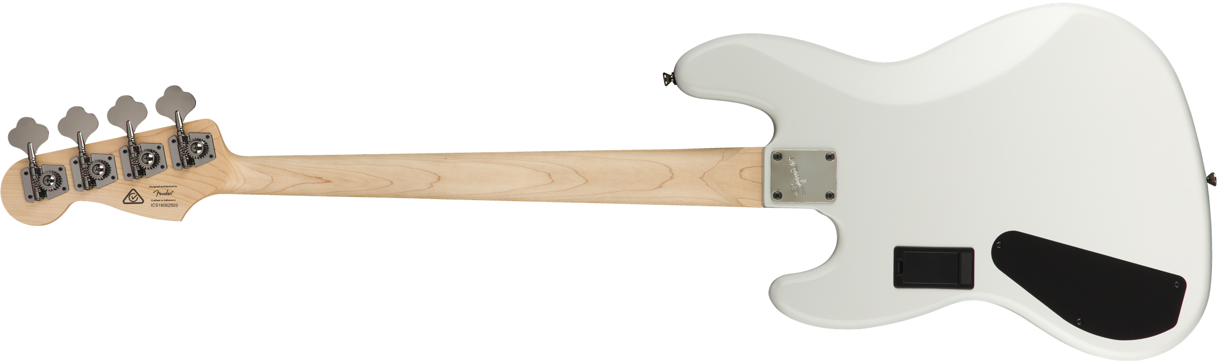 Squier Contemporary Active Jazz Bass HH Maple Fingerboard Flat White 0370450505