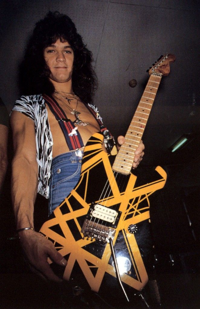 EVH 79 Tribute Relic Bumblebee - Black with Yellow Stripes