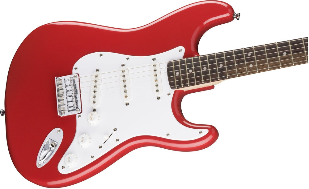 Squier Bullet Strat Hard Tail SSS Fiesta Red Electric Guitar 0371001540