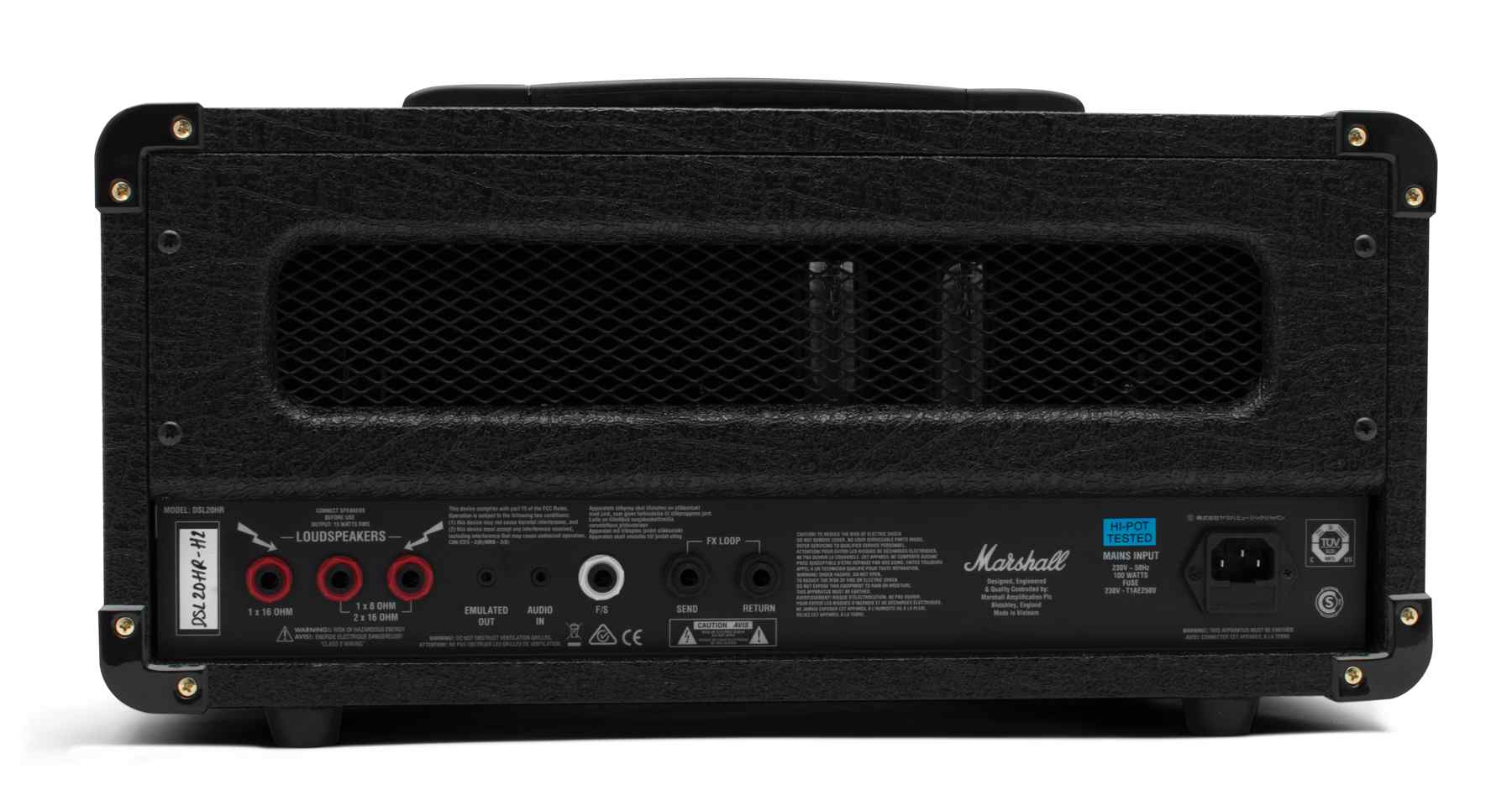 Marshall DSL20HR 20 Watt Guitar Amplifier HEAD