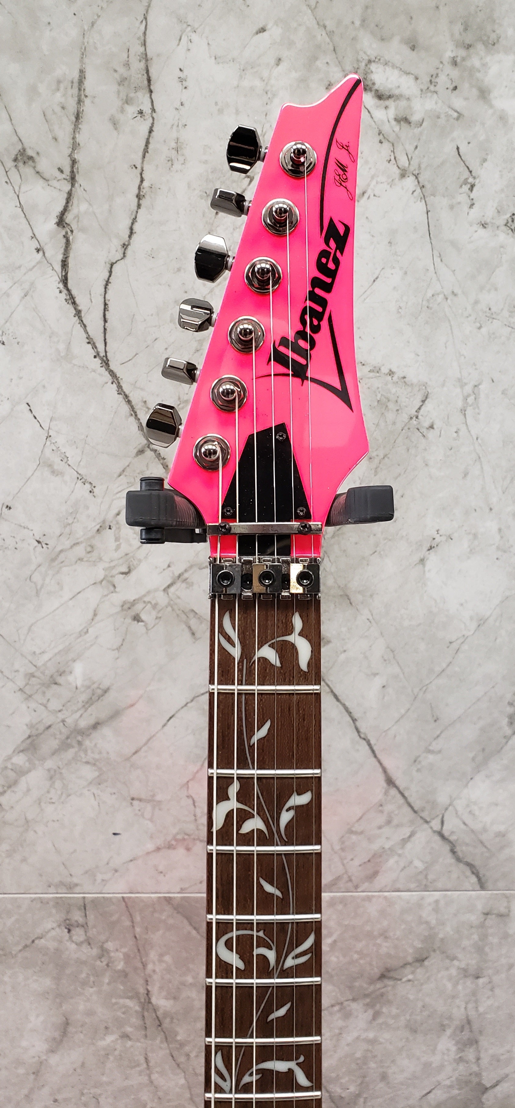 Ibanez JEMJRSPPK JR Steve Vai Pink Electric Guitar