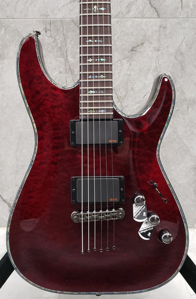 Schecter Hellraiser Series C-1-HR-BCH Black Cherry Guitar 1788-SHC