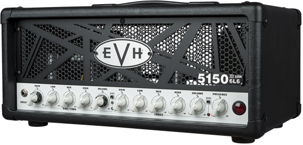 EVH 5150III 50 WATT 6L6 Amplifier Head IN Black
