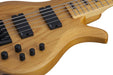 Schecter 5-string Electric Bass with Swamp Ash Body, Maple Neck Maple Fingerboard Active EQ Aged Natural 2853-SHC