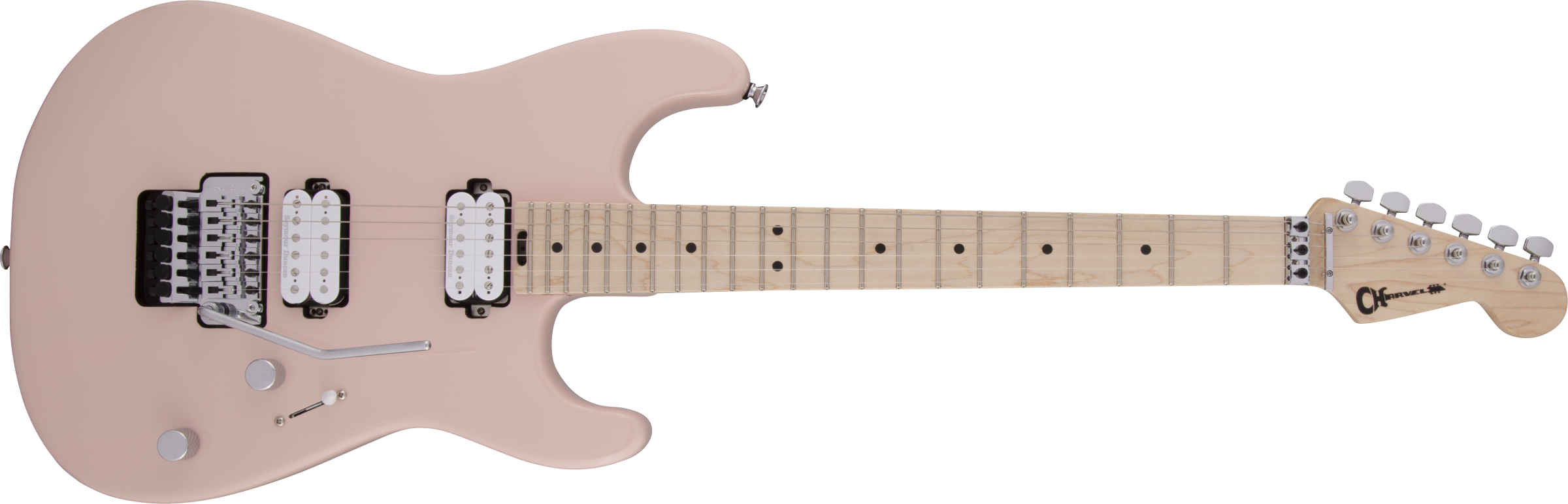 Charvel Pro Mod San Dimas Style 1 HH FR Maple Fingerboard Shell Pink 2965031519
