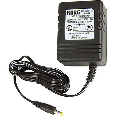Korg KA193 4.5V Adapter for PX4, PX4B, and PXR4 - L.A. Music - Canada's Favourite Music Store!