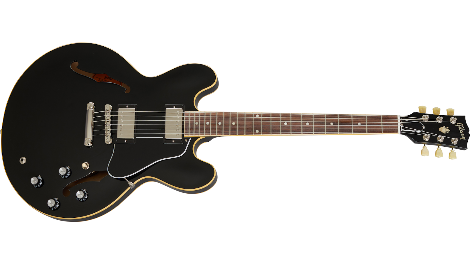 Gibson USA ES-335 Vintage Ebony ES335 ES3500VENH