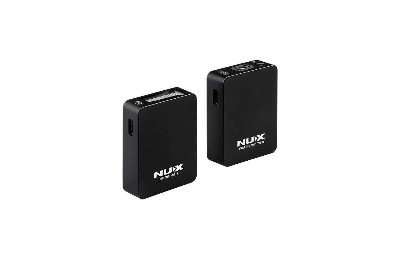 NUX Wireless Lavalier Vlog Microphone System B-10