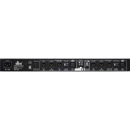 DBX Stereo 2-3 Way Mono 4-Way Crossover With Xlr Connectors DBX234XSV