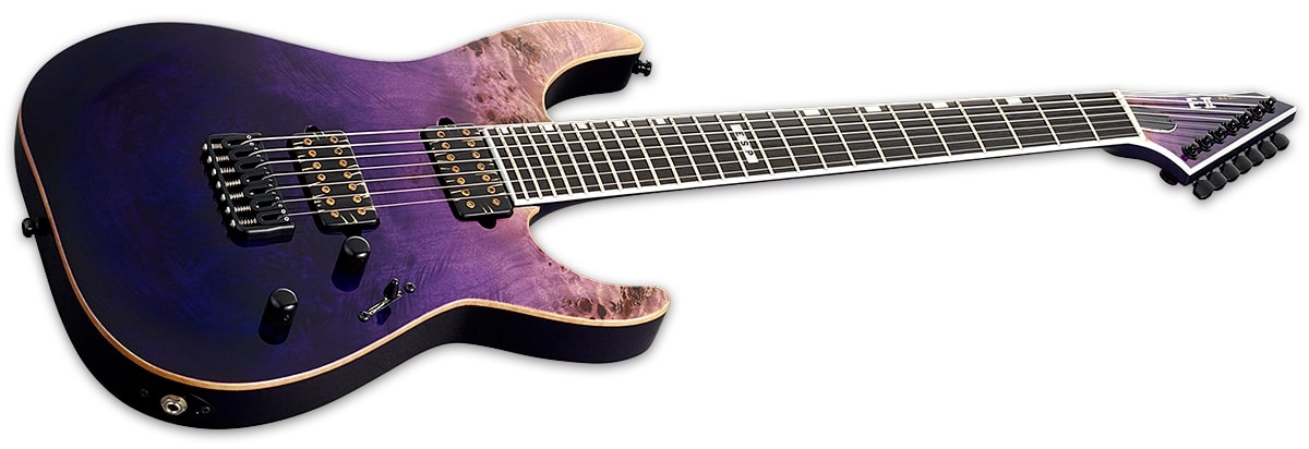 ESP EII M-ii 7 Nt Electric Guitar Purple Natural Fade EIIMII7NTHSPRNFD MADE IN JAPAN