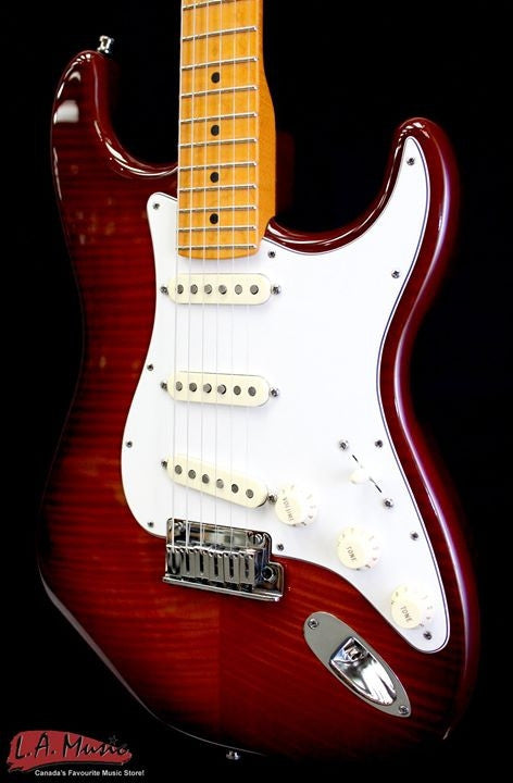 Fender Custom Shop Deluxe Stratocaster AAA Flame Top NK Serial Number - R78575 - 9239400833 - L.A. Music - Canada's Favourite Music Store!