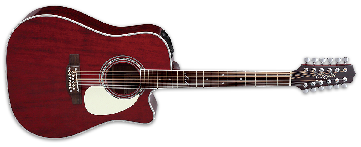 Takamine John Jorgenson Signature 12-String Acoustic-Electric Guitar with Hard Case JJ325SRC-12