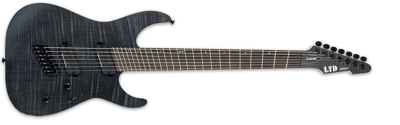 ESP LTD M-1007 Multi-scale 7 string electric guitar LM1007MSSTBLKS
