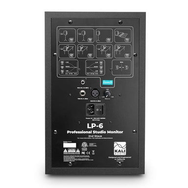 Kali Audio 2-Way 6.5" Powered Studio Monitor, Black LP6V2