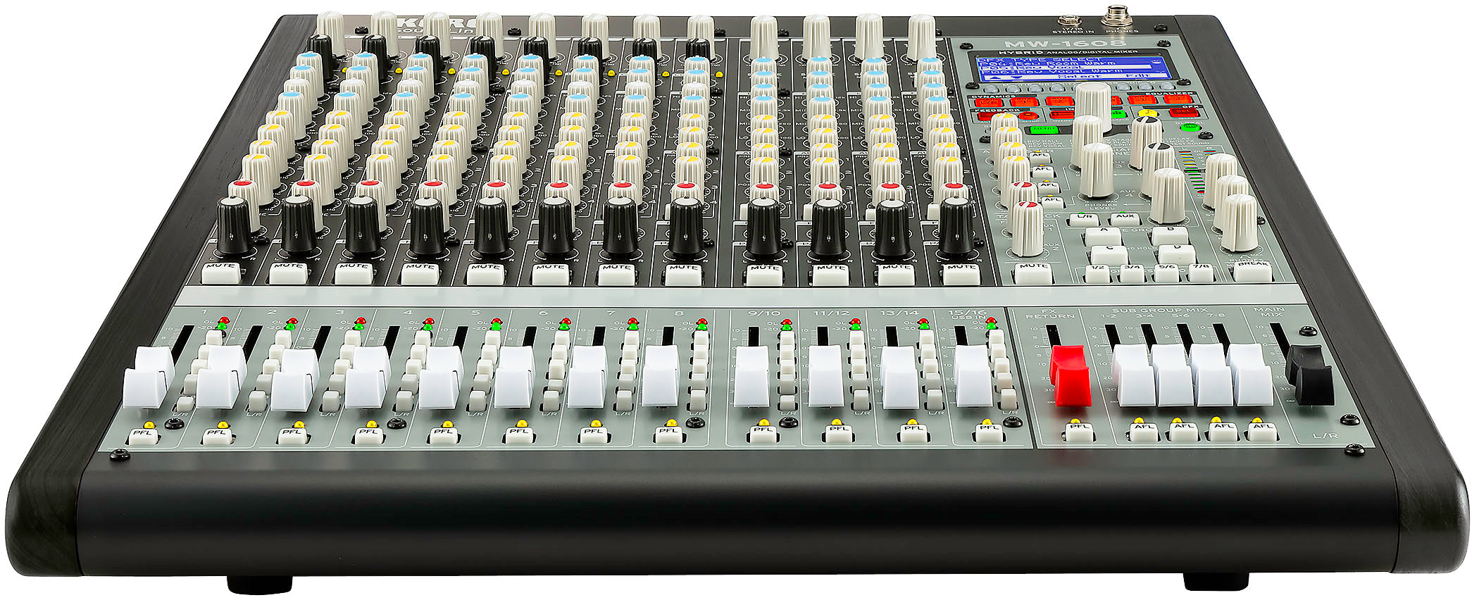 Korg 16-Channel Hybrid Analog Digital Mixer MW1608