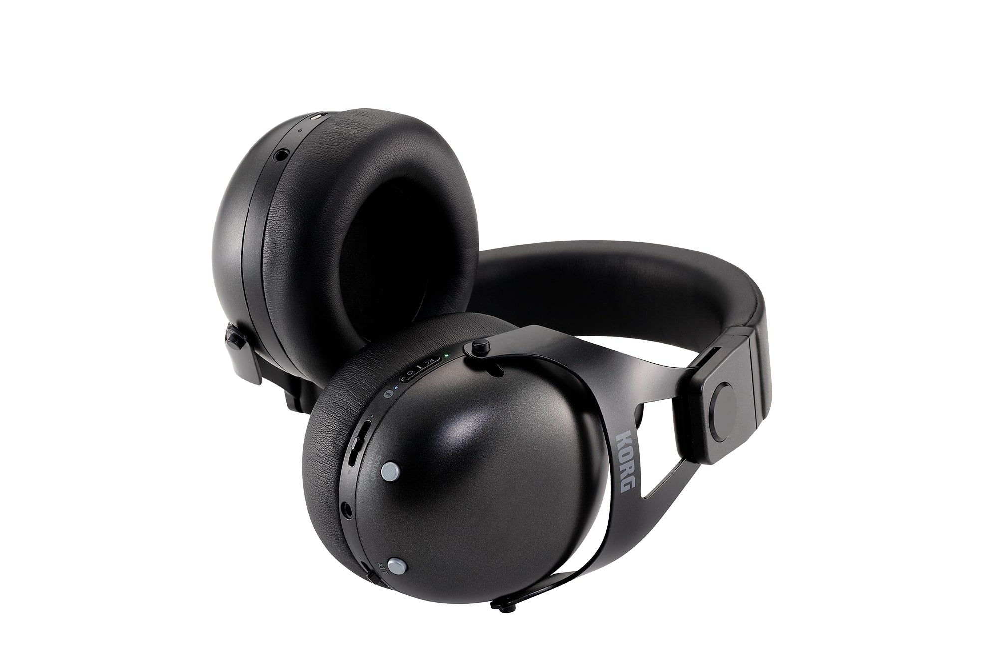 Korg Smart Noise Cancelling DJ Headphones Black NCQ1BK