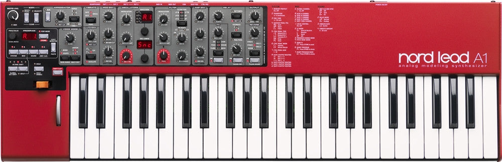 Nord Easy to use Nord Lead Analog synth,4 parts,24 note poly NLA1 - L.A. Music - Canada's Favourite Music Store!