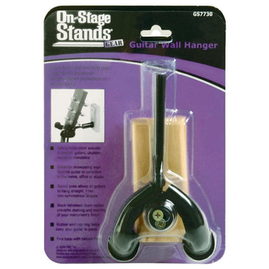 On Stage Stands GS7730 Wood Wall Hanger (Screw-In) - L.A. Music - Canada's Favourite Music Store!