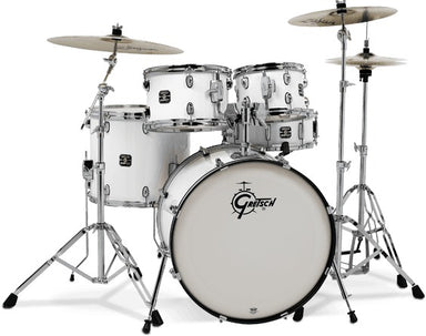 Gretsch Drums Energy Series 5 Piece Standard Drum Kit With Hardware White GE3825W