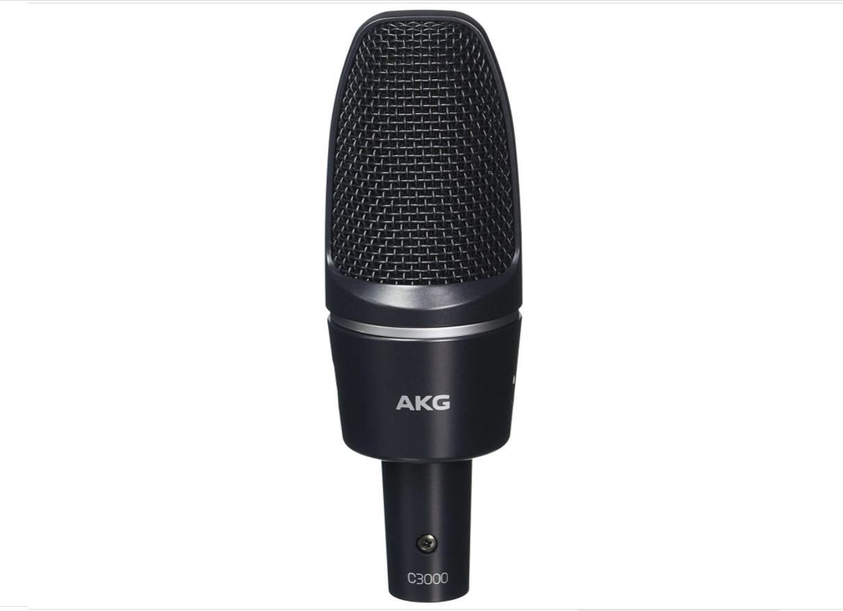 AKG High-performance large-diaphragm condenser microphone Item ID C3000