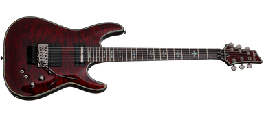 Schecter Hellraiser Series HR-C-1-FR-S-BCH Black Cherry Guitar w/FR & Sustainiac & EMG 81 SCH-1826