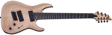 Schecter C-7 Multiscale SLS Elite Gloss Natural (GNAT) 1366 7 String Guitar