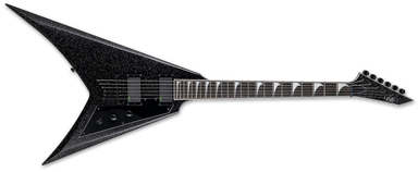 ESP LTD KH-V Kirk Hammett Signature Electric Guitar - Black Sparkle