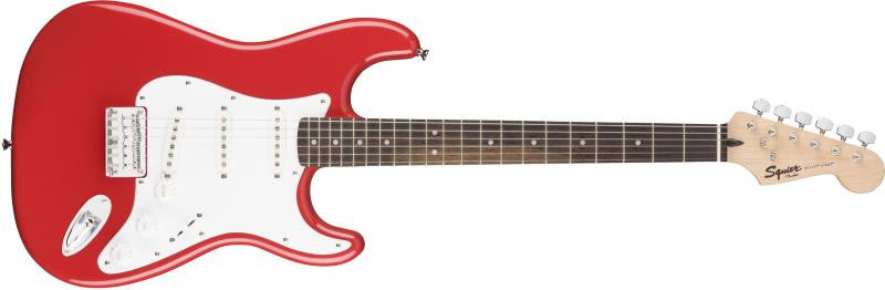 Squier Bullet Strat Hard Tail SSS Fiesta Red Electric Guitar 0371001540