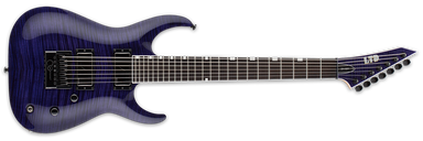 ESP LTD Brian "Sir Headly" Welch Head-7 See Thru Purple LSH7ETFMSTP