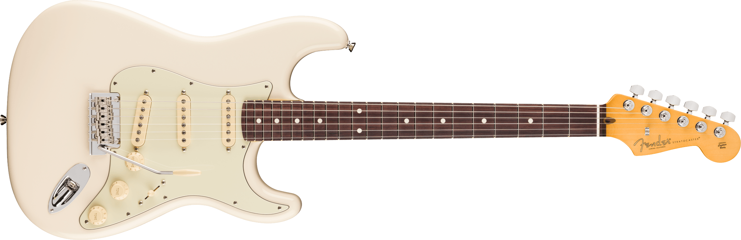 FENDER American Professional Stratocaster MADE IN THE USA Rosewood Fingerboard, Olympic White 011-1110-705
