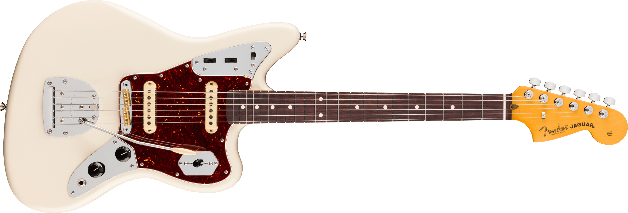 FENDER American Professional Jaguar MADE IN THE USA Rosewood Fingerboard, Olympic White 011-1820-705