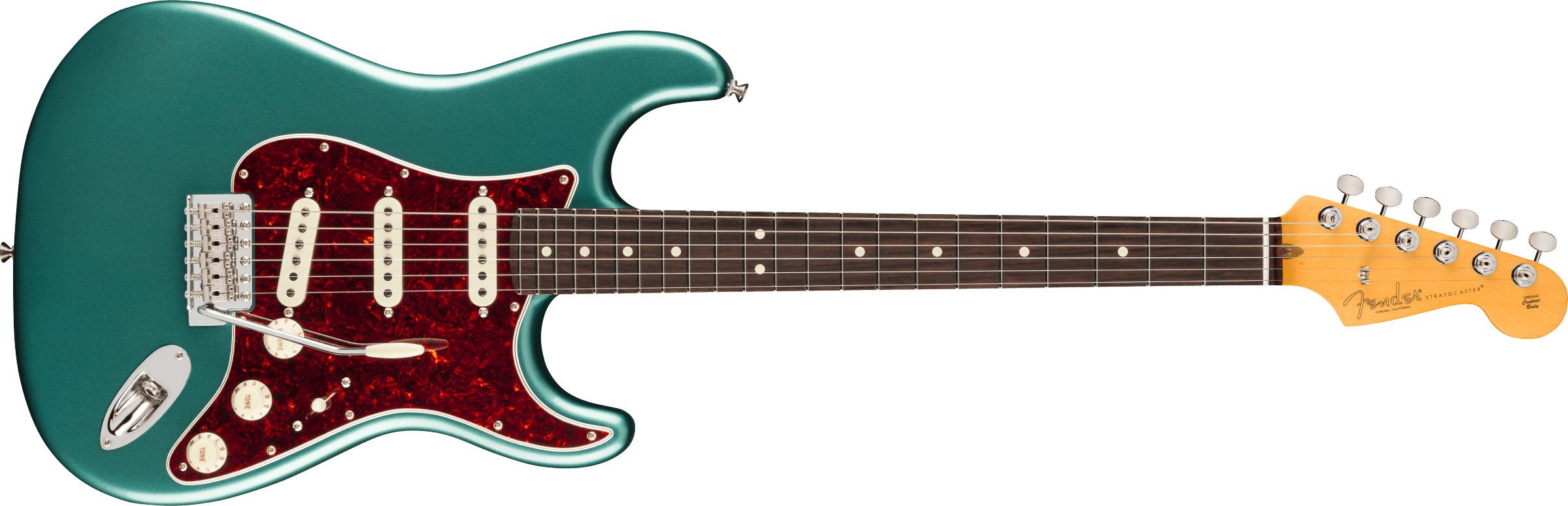 Fender American Professional Classic Stratocaster Rosewood Fingerboard, Faded Sherwood Green Metallic 0114940374