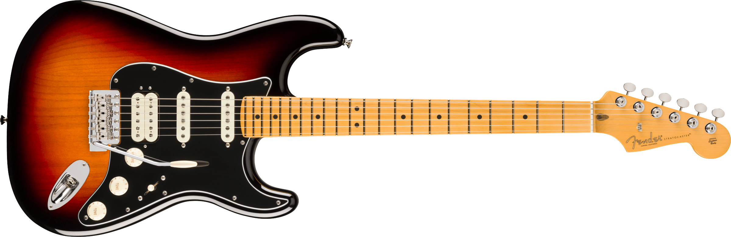 Fender American Professional Classic Stratocaster HSS Maple Fingerboard, 3-Color Sunburst 0114952300 SERIAL NUMBER US25097439 - 8.0 LBS
