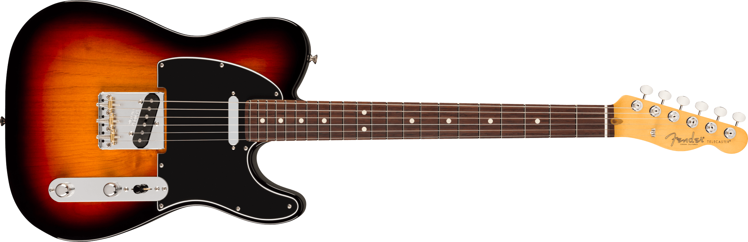 Fender American Professional Classic Telecaster Rosewood Fingerboard, 3-Color Sunburst 0114960300