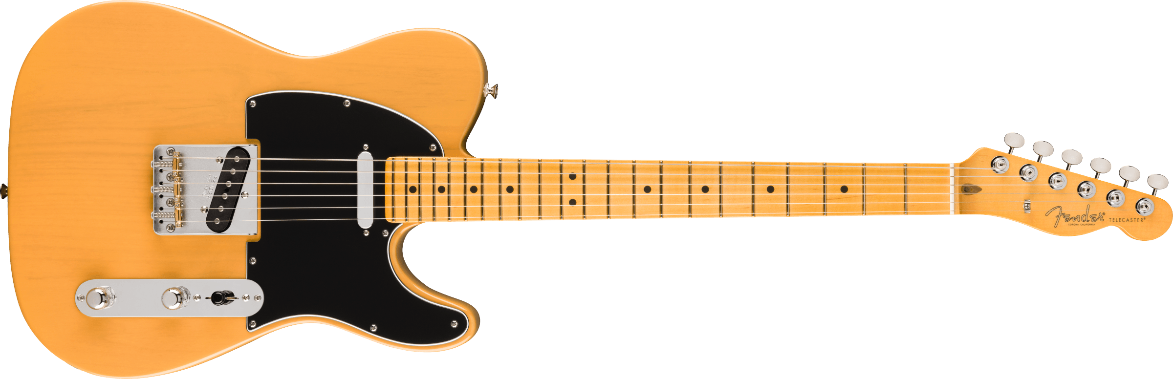 Fender American Professional Classic Telecaster Maple Fingerboard Butterscotch Blonde 0114962350 SERIAL NUMBER US25088862 - 7 LBS 3 OZ