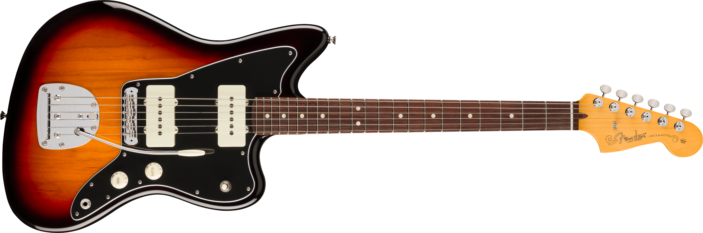 Fender American Professional Classic Jazzmaster Rosewood Fingerboard, 3-Color Sunburst 0114980300 SERIAL NUMBER US25095193 - 8.0 LBS
