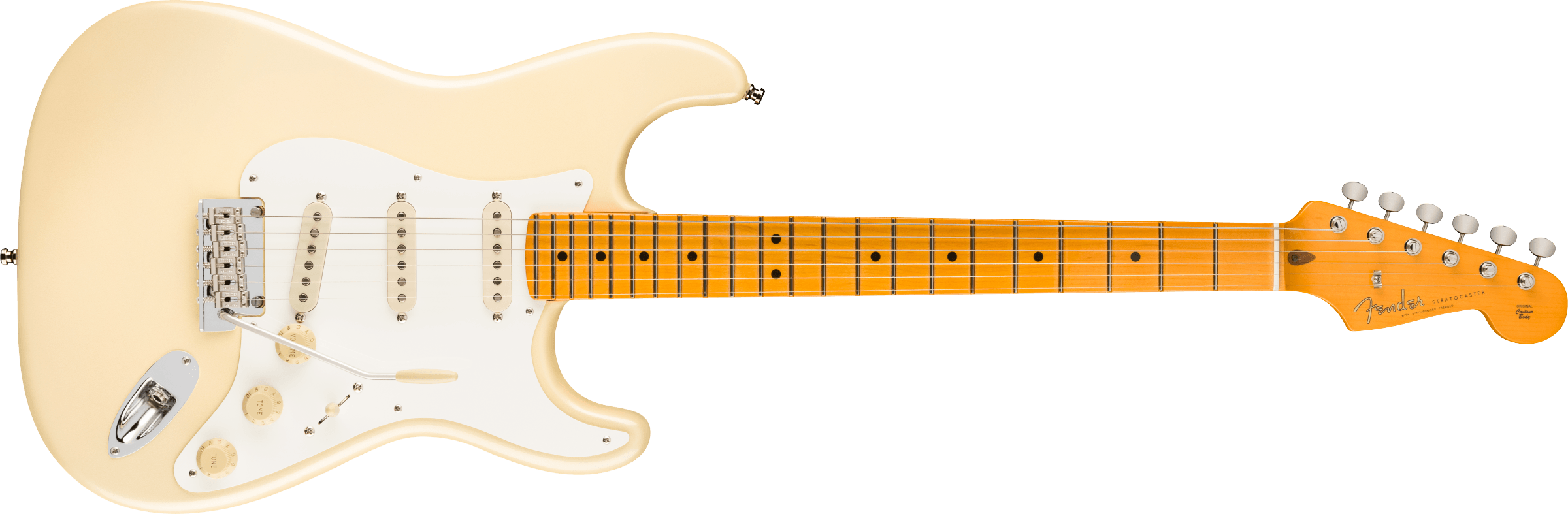 Fender Lincoln Brewster Stratocaster®, Maple Fingerboard, Olympic Pearl 0116502723
